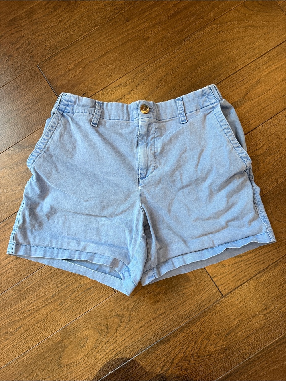 Old Navy Everyday Light Blue Cotton Bermuda Shorts Size Small - C70-006